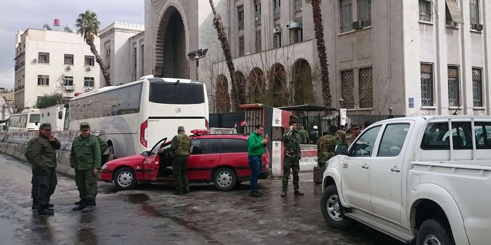 Βομβιστική επίθεση εναντίον διπλωματικού κτιρίου της Ρωσίας στη Δαμασκό